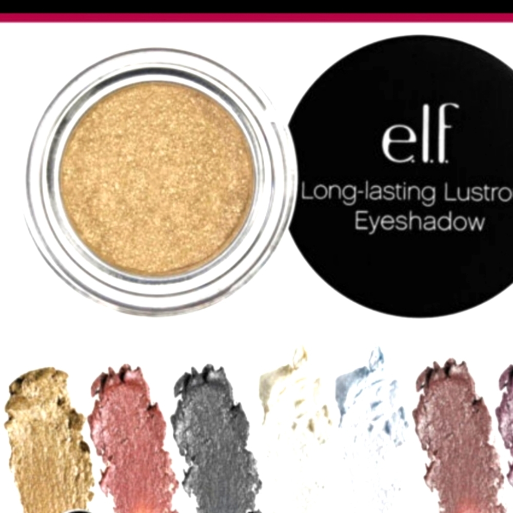 E.l.f Long-lasting Lustrous Eyeshadow 81143 Toast Gold Shimmer